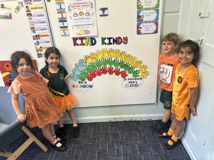 Students during Harmony Day