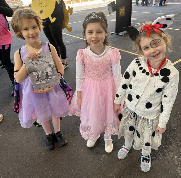 Students during the Book Week parade